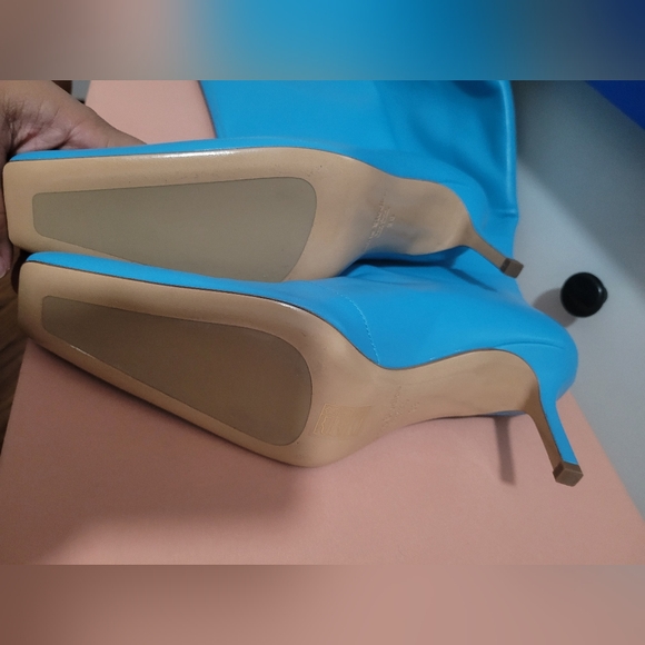 Acne Studios blue boots, brand new size EU 38/US 7.5 with box and 2 dust bags. - Picture 2 of 7